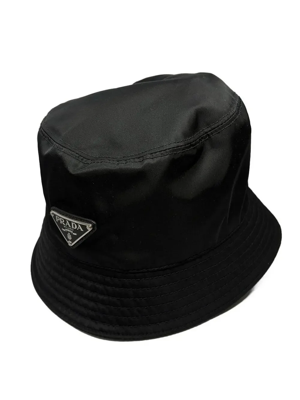 Prada Re-Nylon Bucket Hat Black #278469P54B